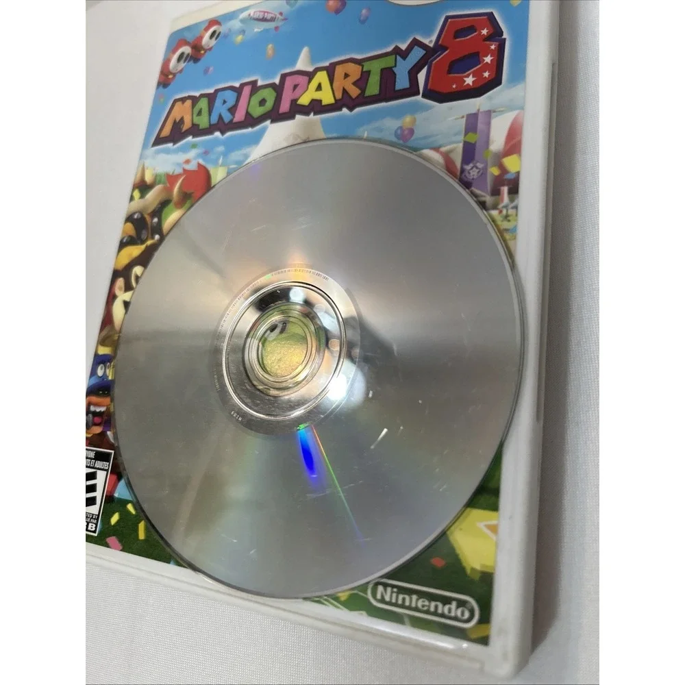 Mario Party 8 For Nintendo Wii Video Game Complete With Manual